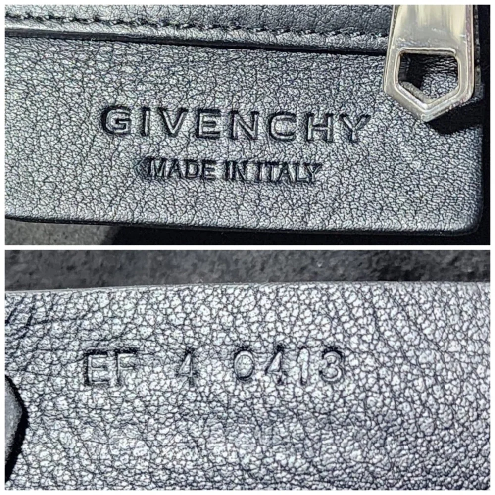 Authentic Givenchy Lucrezia Printed Leather Satchel Bag
